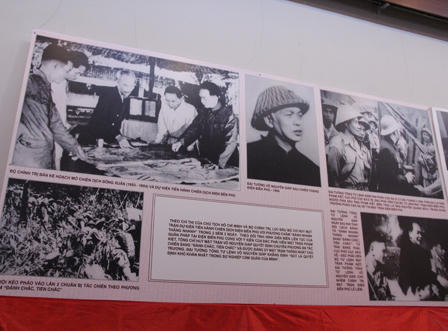 Triển lãm 103 bức ảnh về Đại tướng Võ Nguyên Giáp